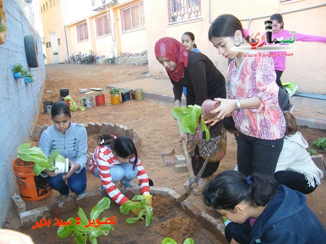 فعالية يوم البيئة في مدرسة الغزالي 
